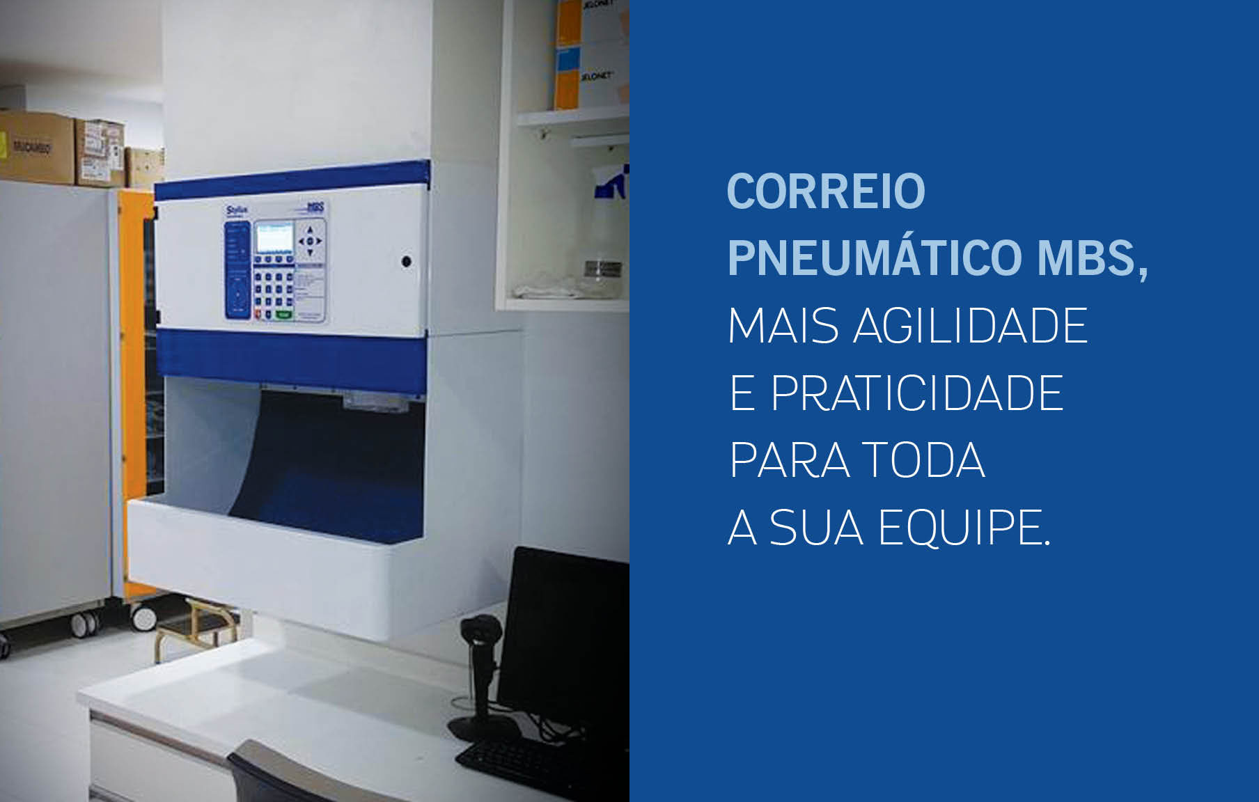 correio pneumático hospital